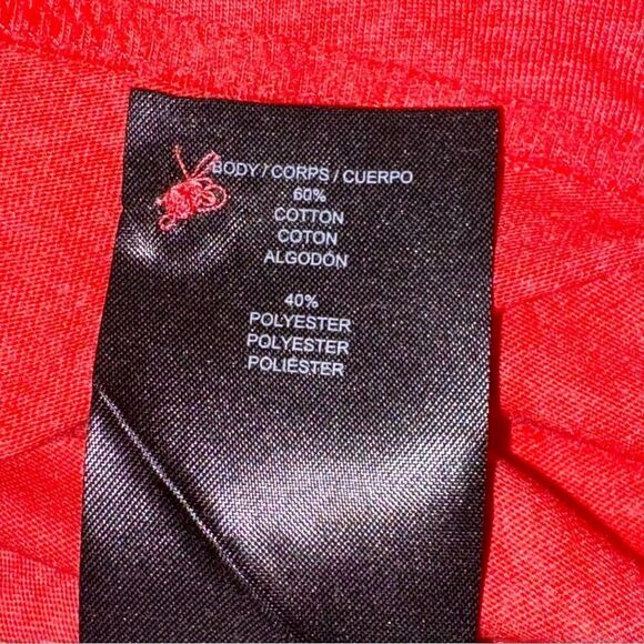 Hurley Long Sleeve Cotton Jersey Beach Icana Logo Henley T-shirt Red Men’s Small - Picture 14 of 16